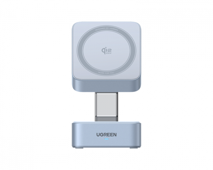UGREEN MagFlow Qi2.2 25W 2-in-1 Magnetic Wireless Charger