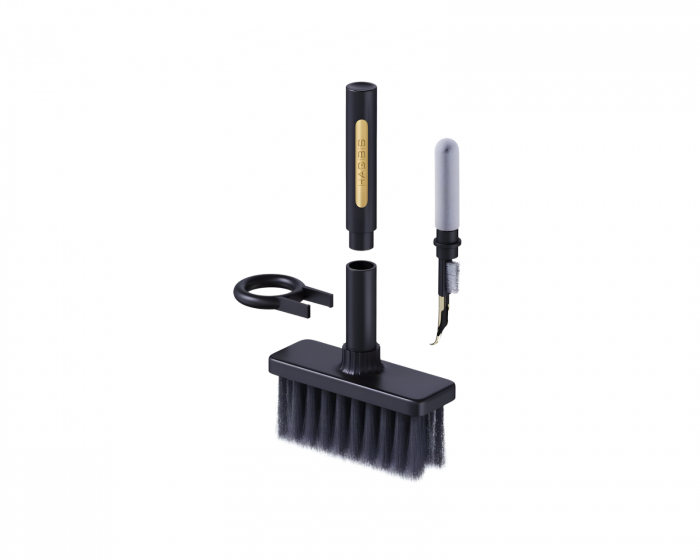 Hagibis Multifunctional Cleaning Brush – Black