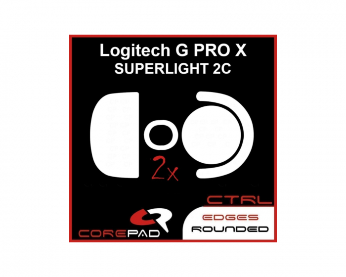 Corepad Skatez CTRL for Logitech G PRO X SUPERLIGHT 2C Compact