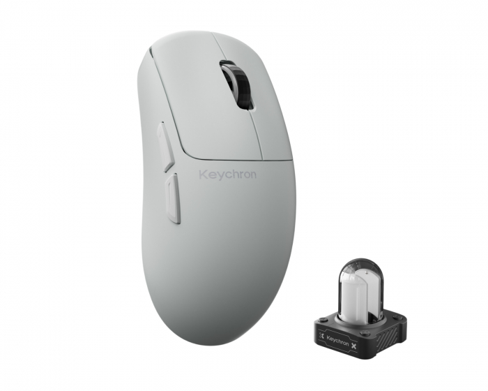 Keychron G6 HE 8K Wireless Gaming Mouse - White