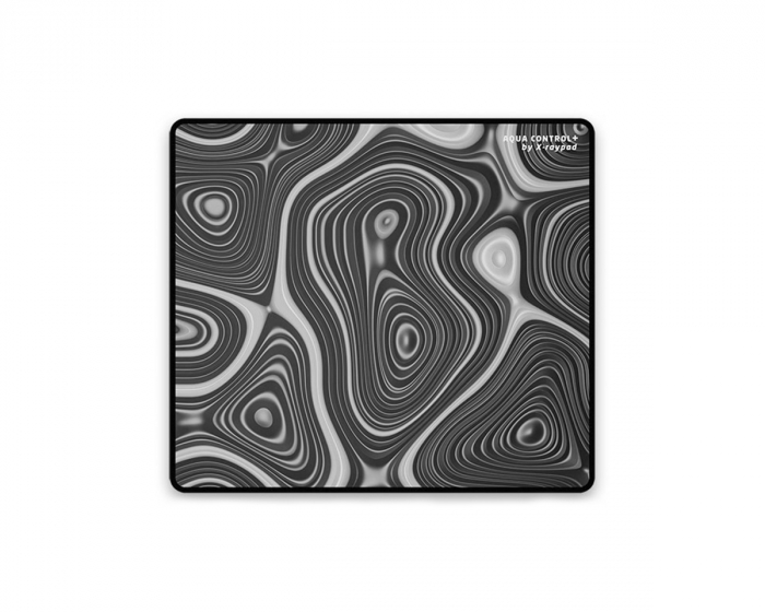 X-raypad Aqua Control Plus Mousepad - Grey Strata - XL Square (DEMO)