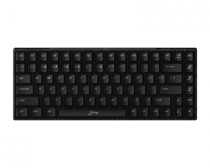 WLMouse YING75 HE Forged Carbon Fiber Keyboard - Black [Gateron Nightfall] (DEMO)
