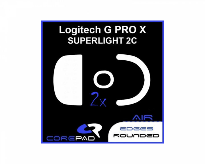  Skatez AIR for Logitech G PRO X SUPERLIGHT 2C Compact