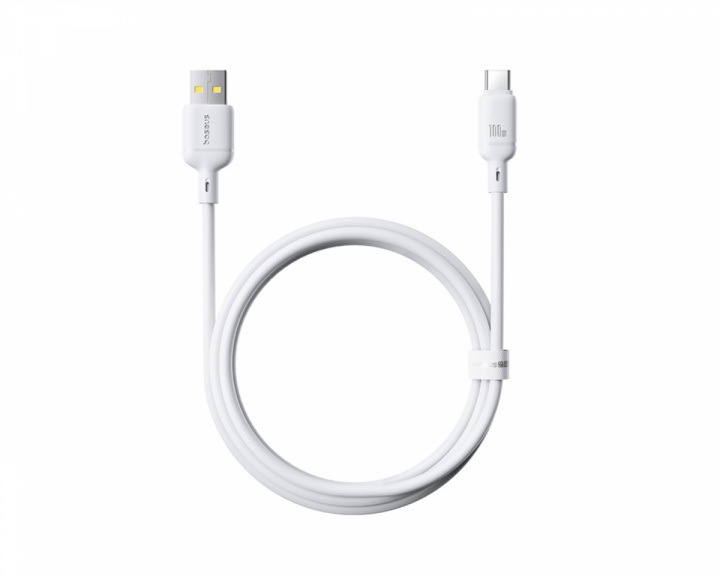 Silky Series Fast Charging Cable USB to Type-C 100W - 1m - White
