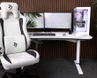 Arena Moto Gaming Desk - White