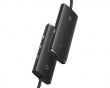 Lite Series 4-Port Type-C HUB Adapter - 25cm - Black