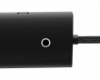 Lite Series 4-Port Type-C HUB Adapter - 25cm - Black
