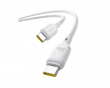 Silky Series Fast Charging Cable Type-C to Type-C 100W - 2m - White