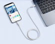 Silky Series Fast Charging Cable Type-C to Type-C 100W - 2m - White