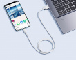 Silky Series Fast Charging Cable USB to Type-C 100W - 1m - White