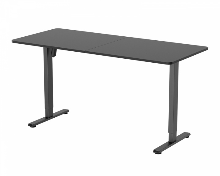 MaxMount Height Adjustable Standing Desk (1400X700) - Black