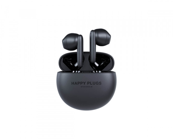 Happy Plugs JOY Lite True Wireless In-Ear Headphones - Black