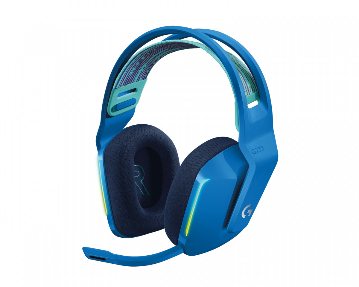 Logitech G733 Lightspeed Wireless Headset - Black - MaxGaming.com