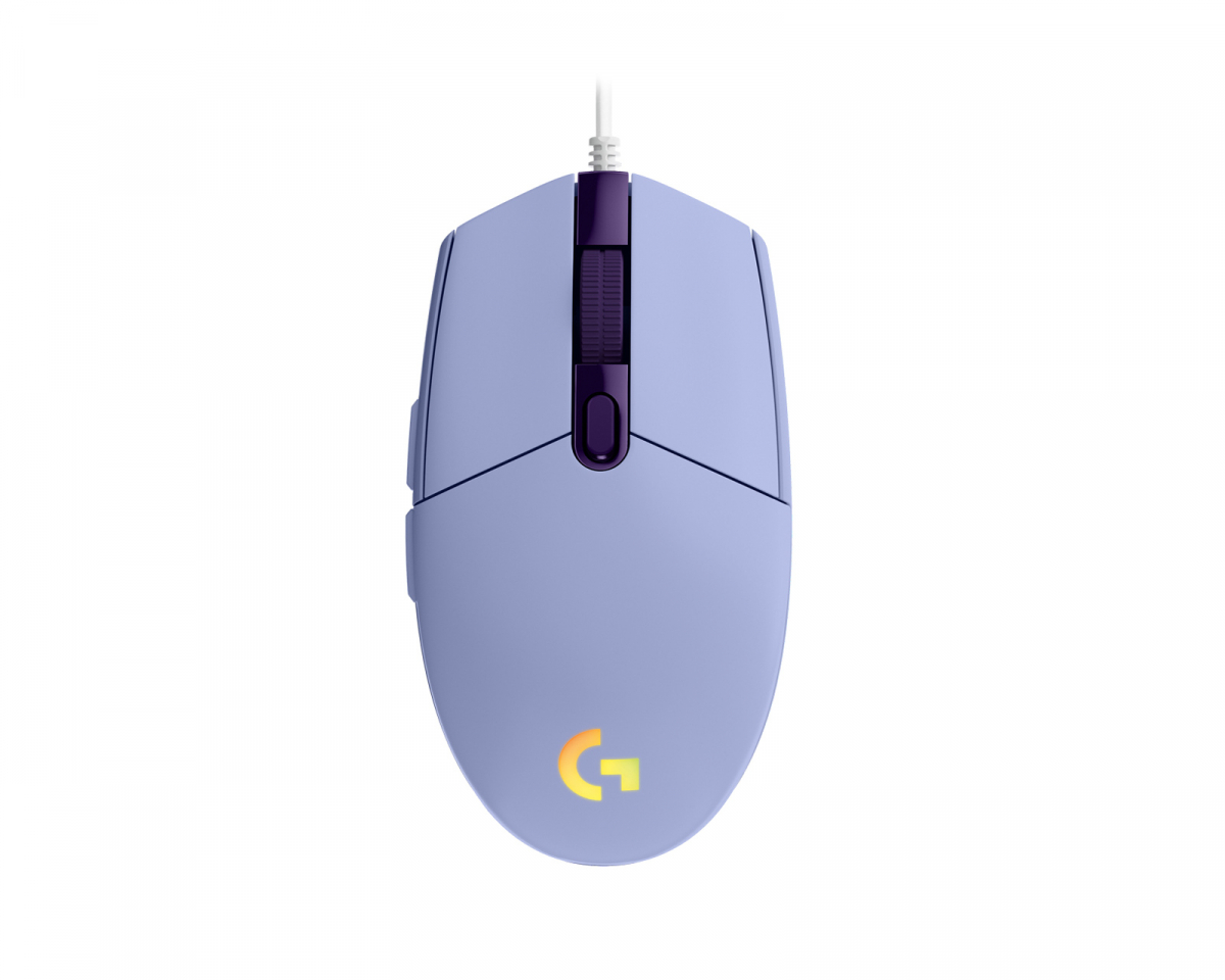 Buy Logitech G3 Lightsync Gaming Mouse Lilac At Maxgaming Com