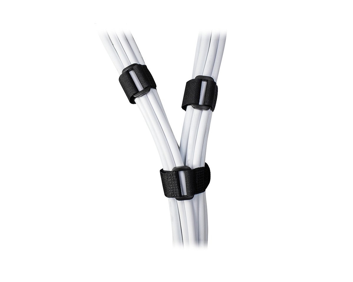 Buy Deltaco Cable Ties 18cm Black 10pcs at