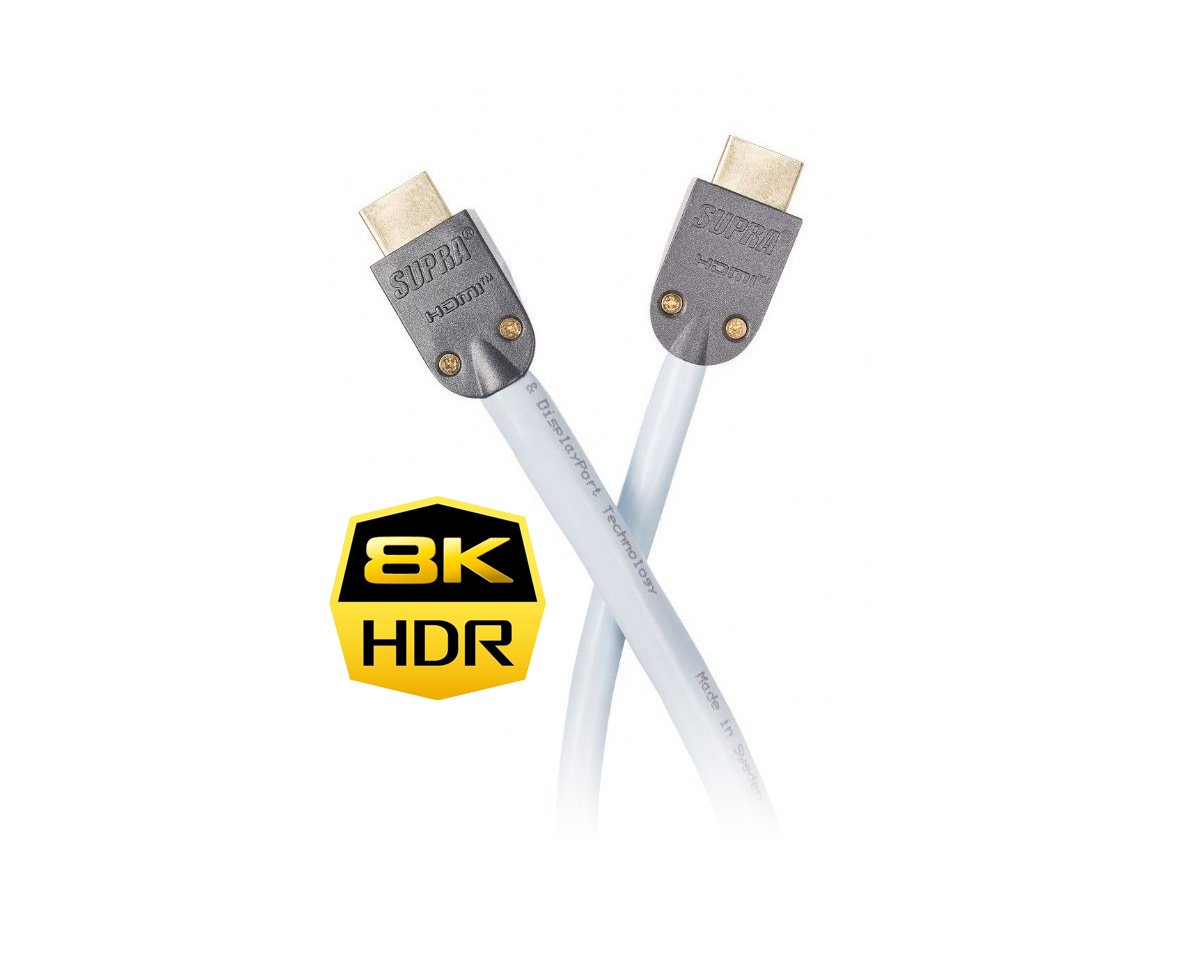 Supra HDMI-HDMI 2.1 UHD 4K Câble HDMI 10m - Hifi, Home-Cinéma, Salle de  Cinéma Privée, vidéoprojecteur, Oled, Ampli, Enceintes