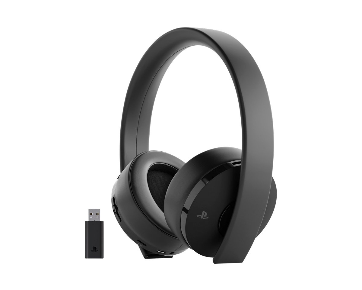 sony playstation gold wireless stereo headset