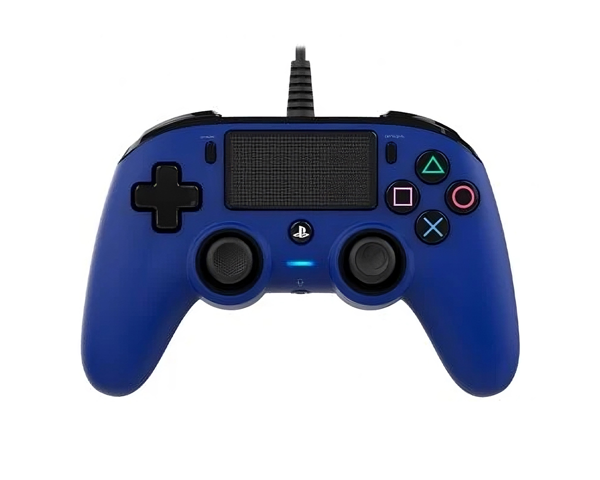 Buy Nacon Wired Compact Controller Blue Ps4 Pc At Maxgaming Com