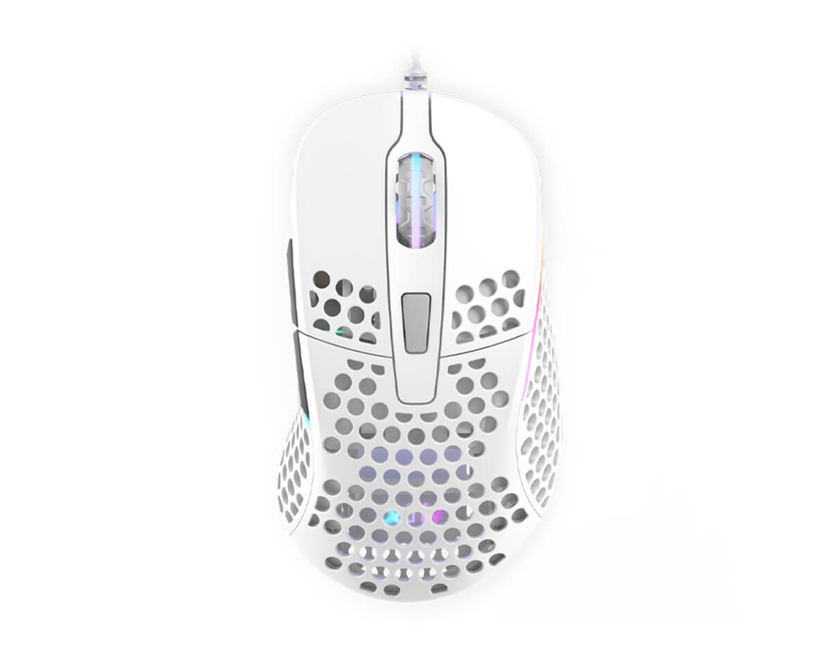 XTRFY Souris Gaming M4 lightweight - Blanche - La Poste