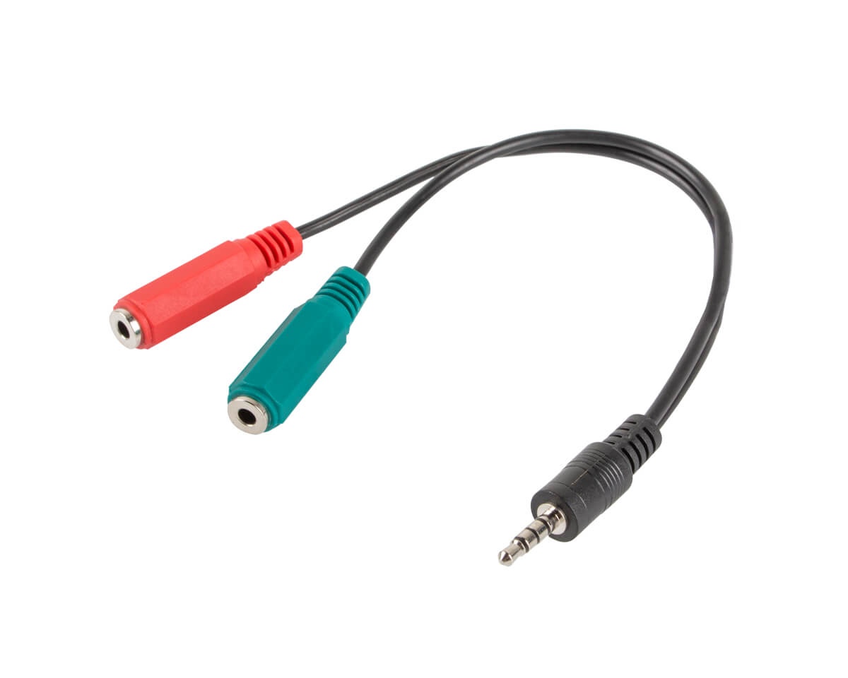 Delegatie Lief Farmacologie Lanberg Headset Adapter 3.5mm (Male) 4-Pin to 2x3.5mm (Female) - MaxGaming.com Delegatie Lief Farmacologie Lanberg Headset Adapter 3.5mm (Male) 4-Pin to 2x3.5mm (Female) - MaxGaming.com
