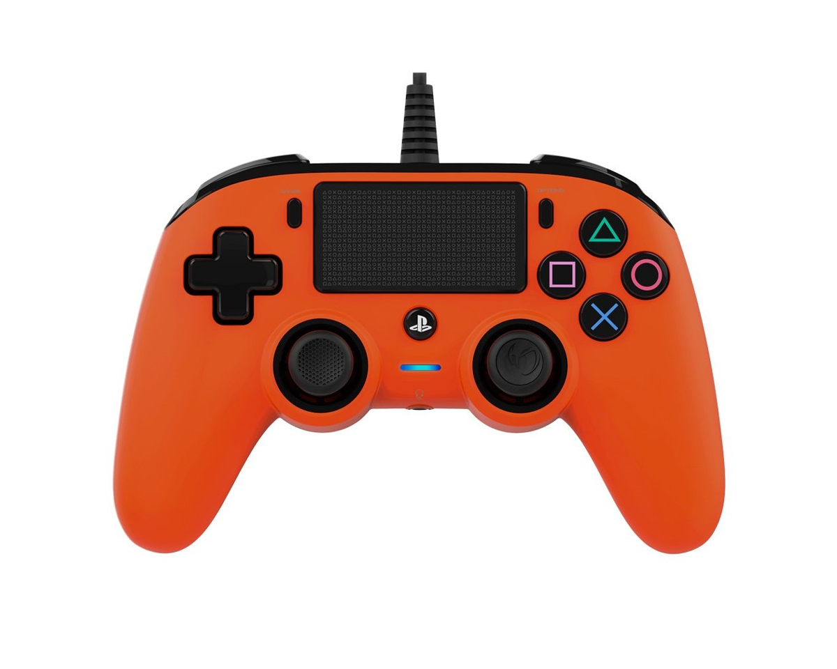 Buy Nacon Wired Compact Controller Orange Ps4 Pc At Maxgaming Com Buy Nacon Wired Compact Controller Orange Ps4 Pc At Maxgaming Com