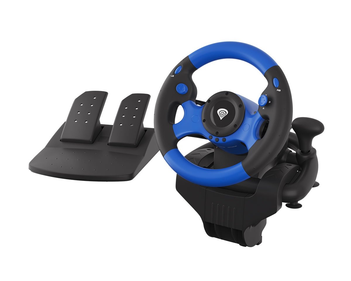  THRUSTMASTER SimTask Steering Kit, Adjustable Clamp and Spinner  Knob, for Truck and Farm Simulation Gaming (Compatible with PS, XBOX, PC) :  Everything Else