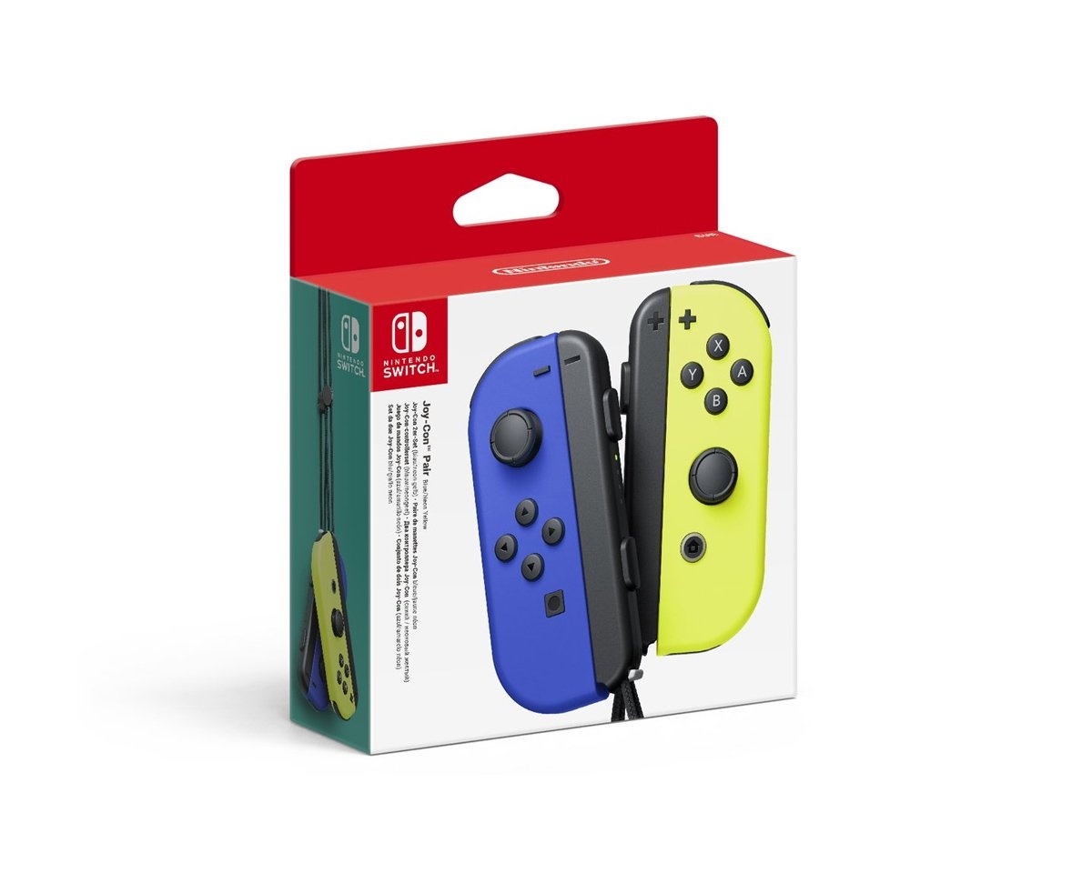Nintendo Switch 本体 オレンジと青 充電器付き Nintendo Switch 本体