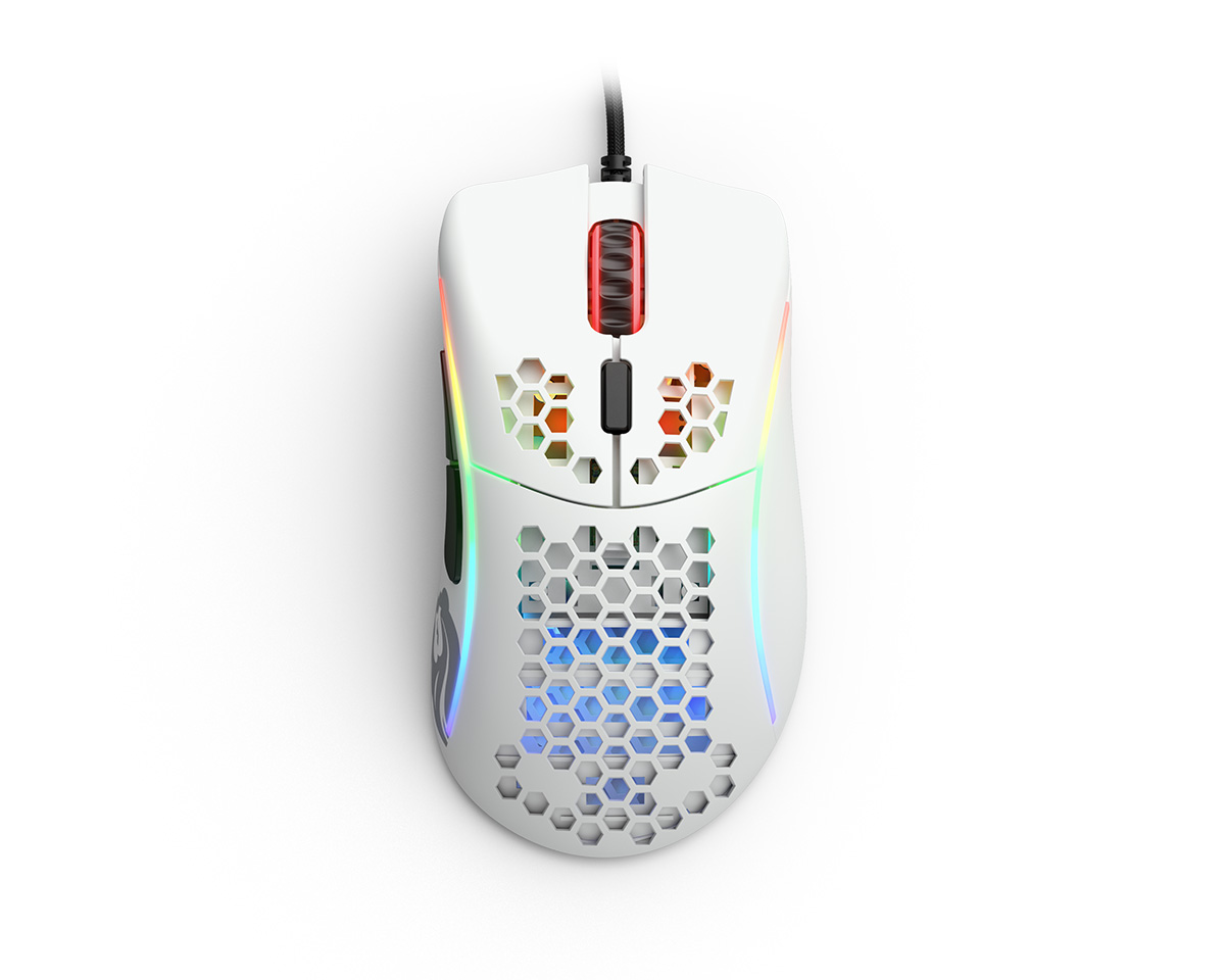 Glorious Model D- Gaming Mouse White - MaxGaming.com