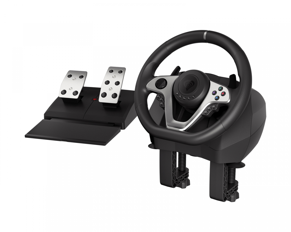 Genesis Seaborg 400 Racing Wheel & Pedals - MaxGaming.com