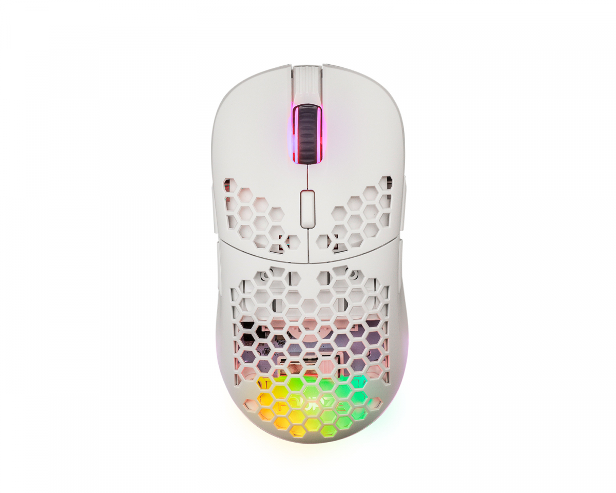 Fourze GM900 Wireless RGB Gaming Mouse White