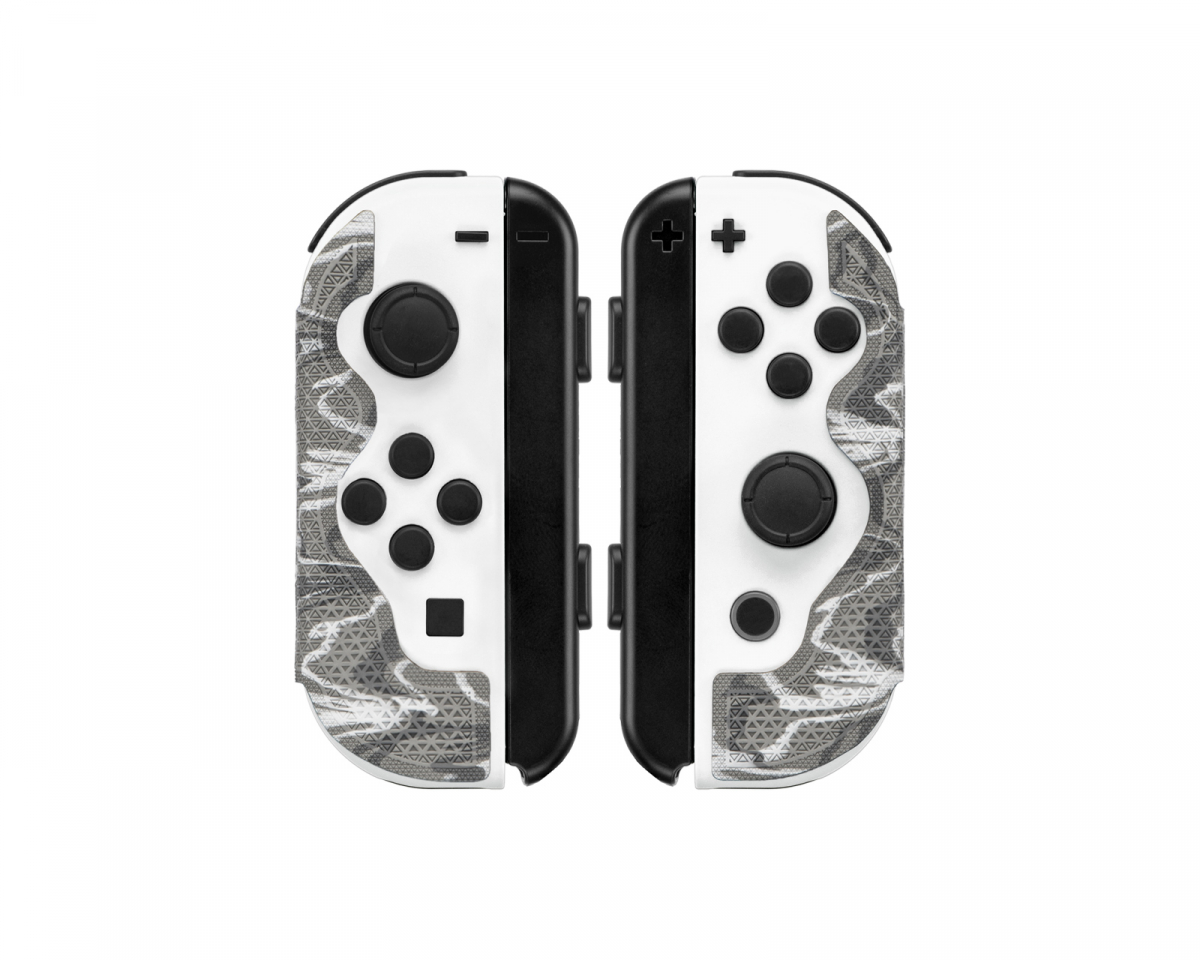 NiTHO V-Grip Poignée Compatible avec la Manette Nintendo Switch Joy-Con,  Design Confortable avec Poignée à 30 Degrés, Manette avec 2 Modes de Jeu