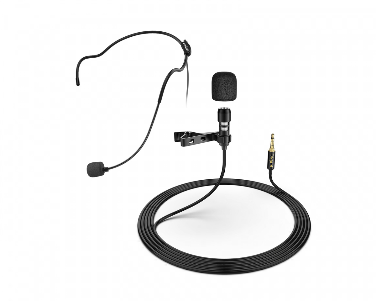Fifine C1 Lavalier Microphone - MaxGaming.com