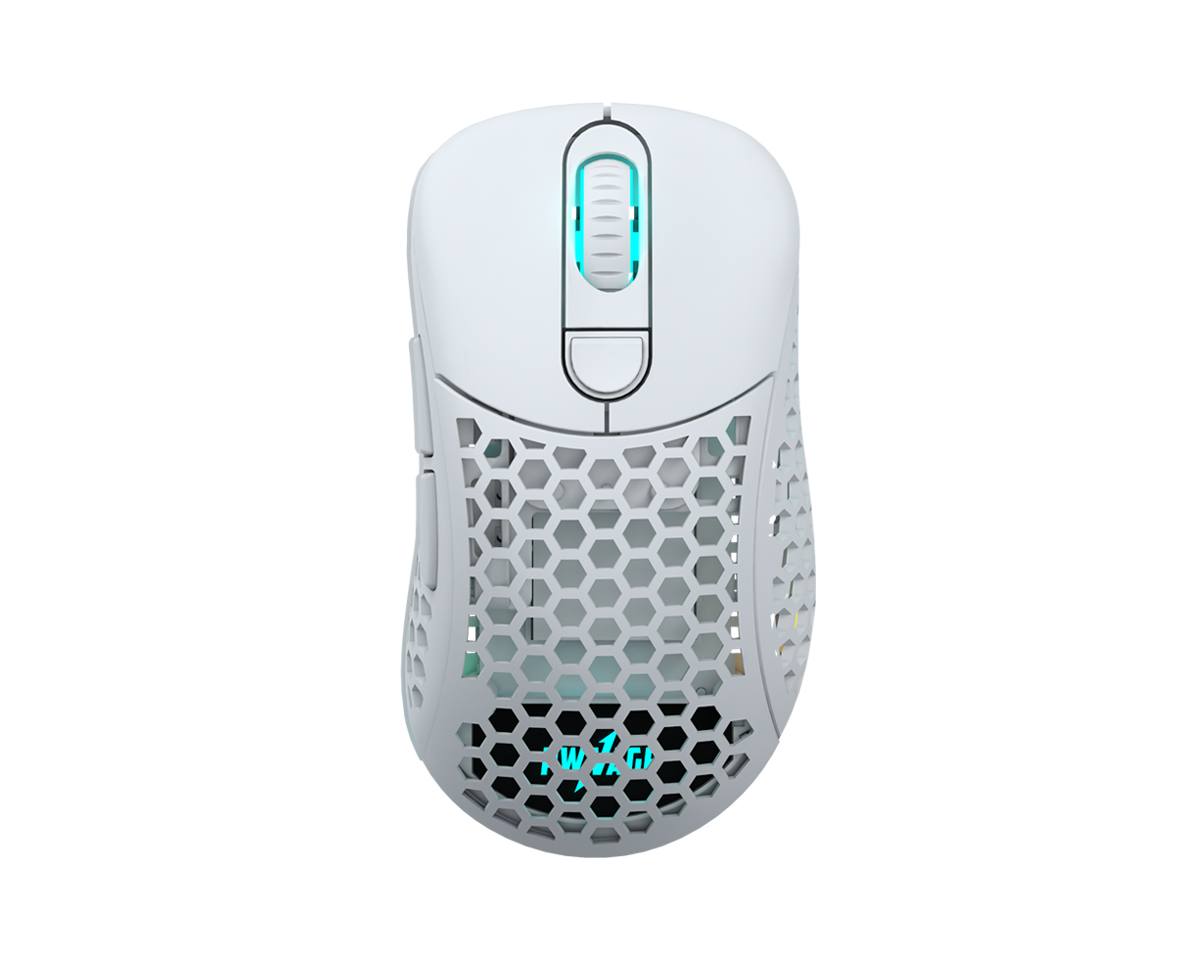 Pwnage Ultra Custom Wireless Symm Honeycomb White