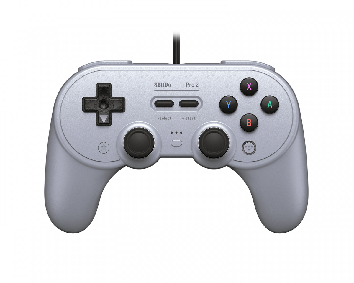 Buy 8bitdo Pro 2 Wired Gamepad Pc Switch Gray Edition At Maxgaming Com Buy 8bitdo Pro 2 Wired Gamepad Pc Switch Gray Edition At Maxgaming Com
