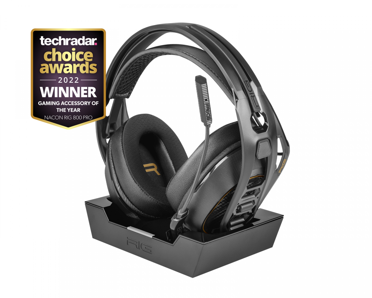 RIG Gaming 800 PRO HD Wireless Gaming Headset - Black - MaxGaming.com