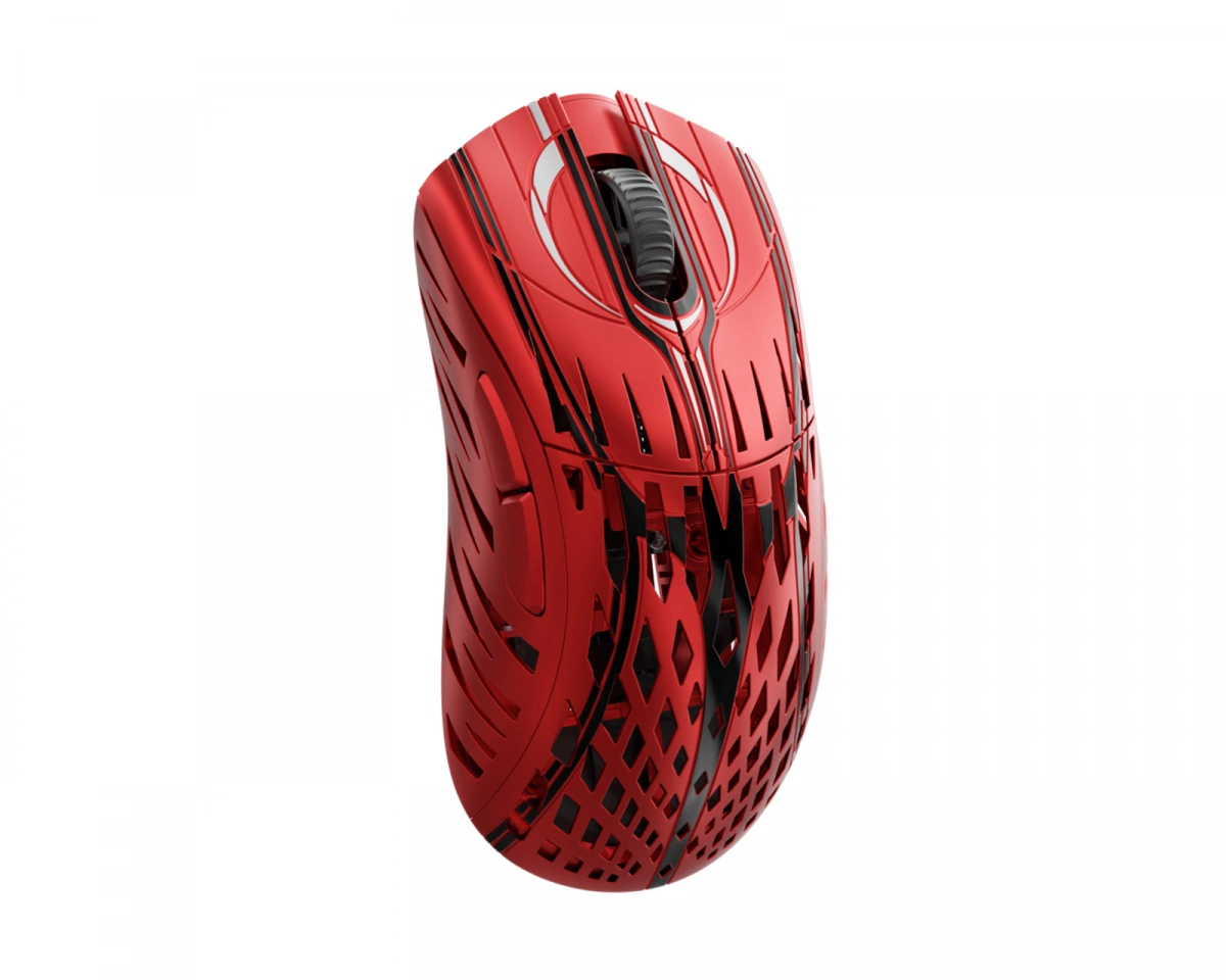 Pwnage Stormbreaker Magnesium Wireless Gaming Mouse - Red