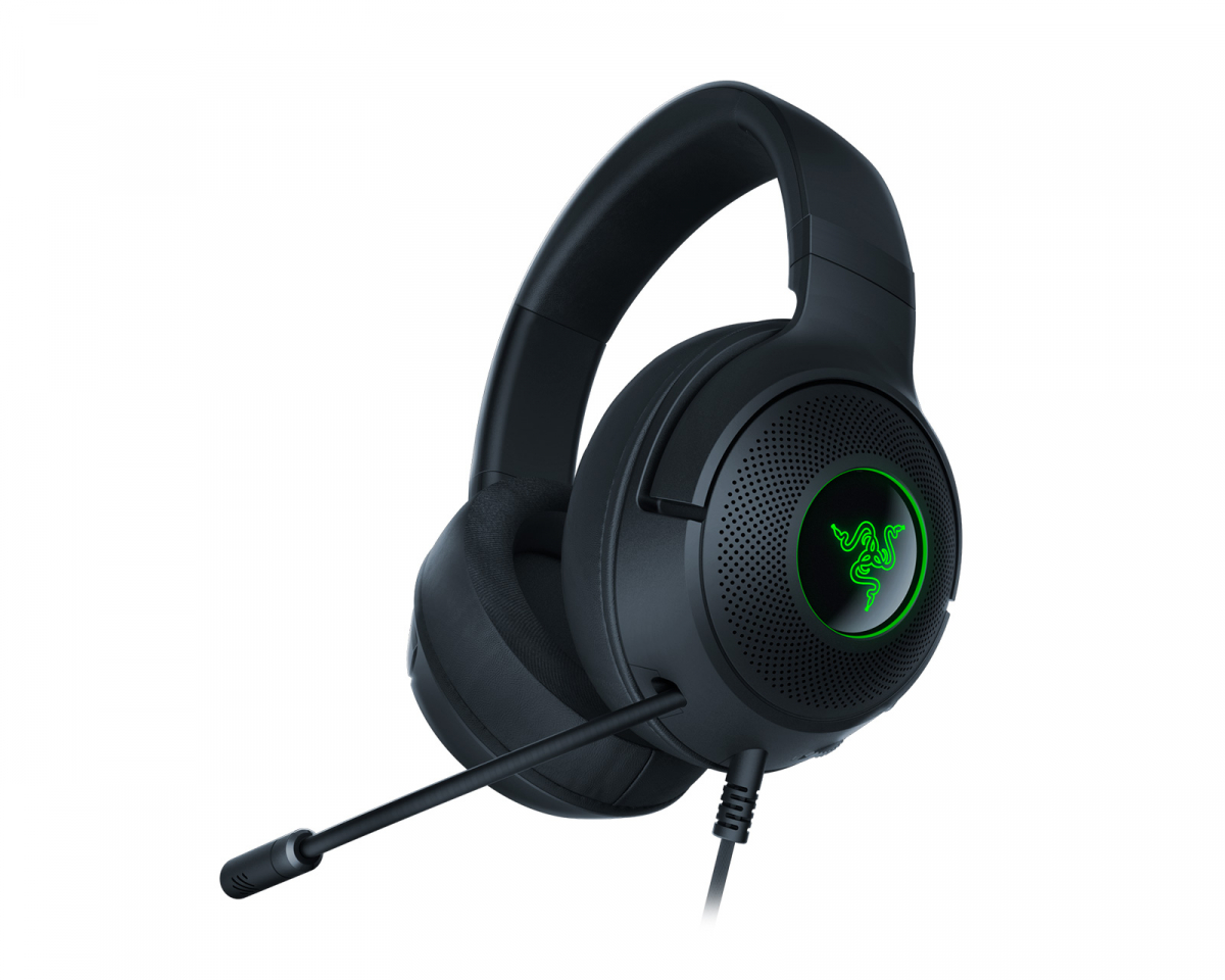 Razer Kraken V3 X USB Gaming Headset - Black - MaxGaming.com