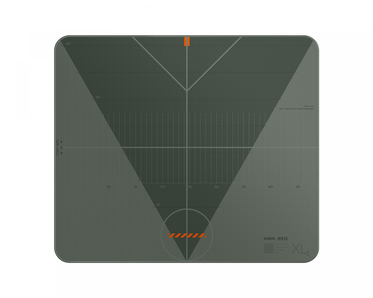 Pulsar ES2 Gaming Mousepad Aim Trainer Mousepad Limited Edition