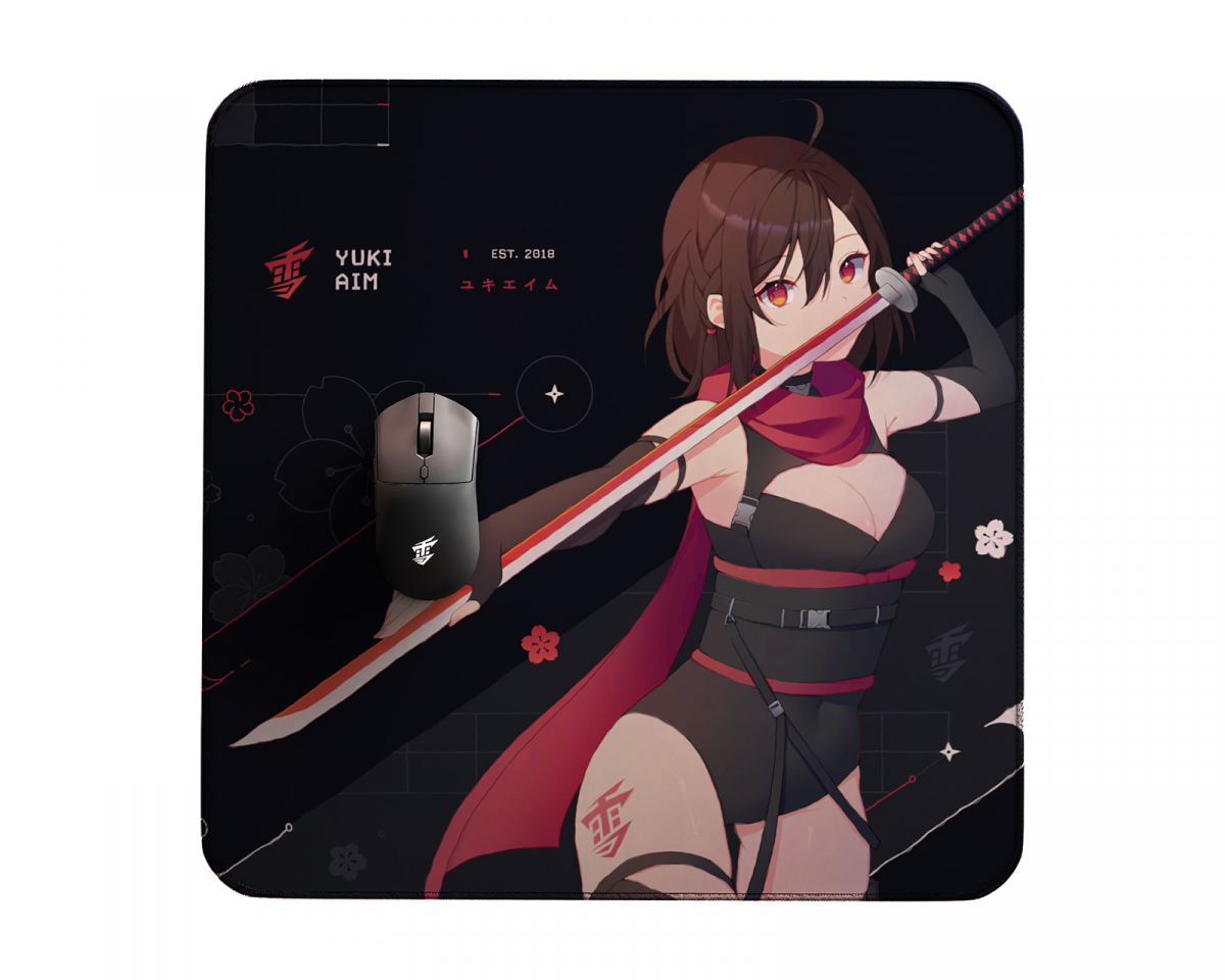 Yuki Aim Yukipad 2022 - Oni Graphic Mousepad - Black - MaxGaming.com