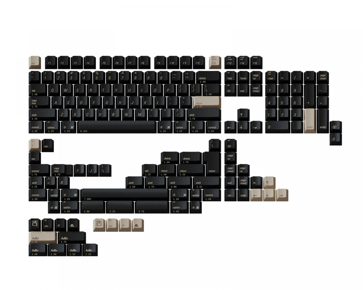 KBDfans PBTfans WoB Base Icon Set - MaxGaming.com