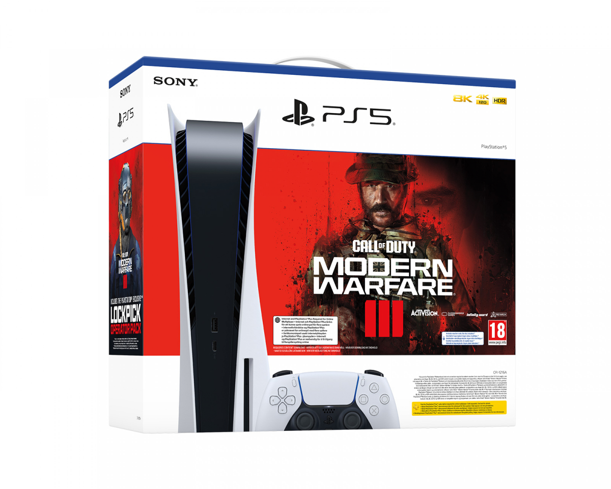 Sony PlayStation 5 (PS5) Standard Edition - Call of duty Bundle ...