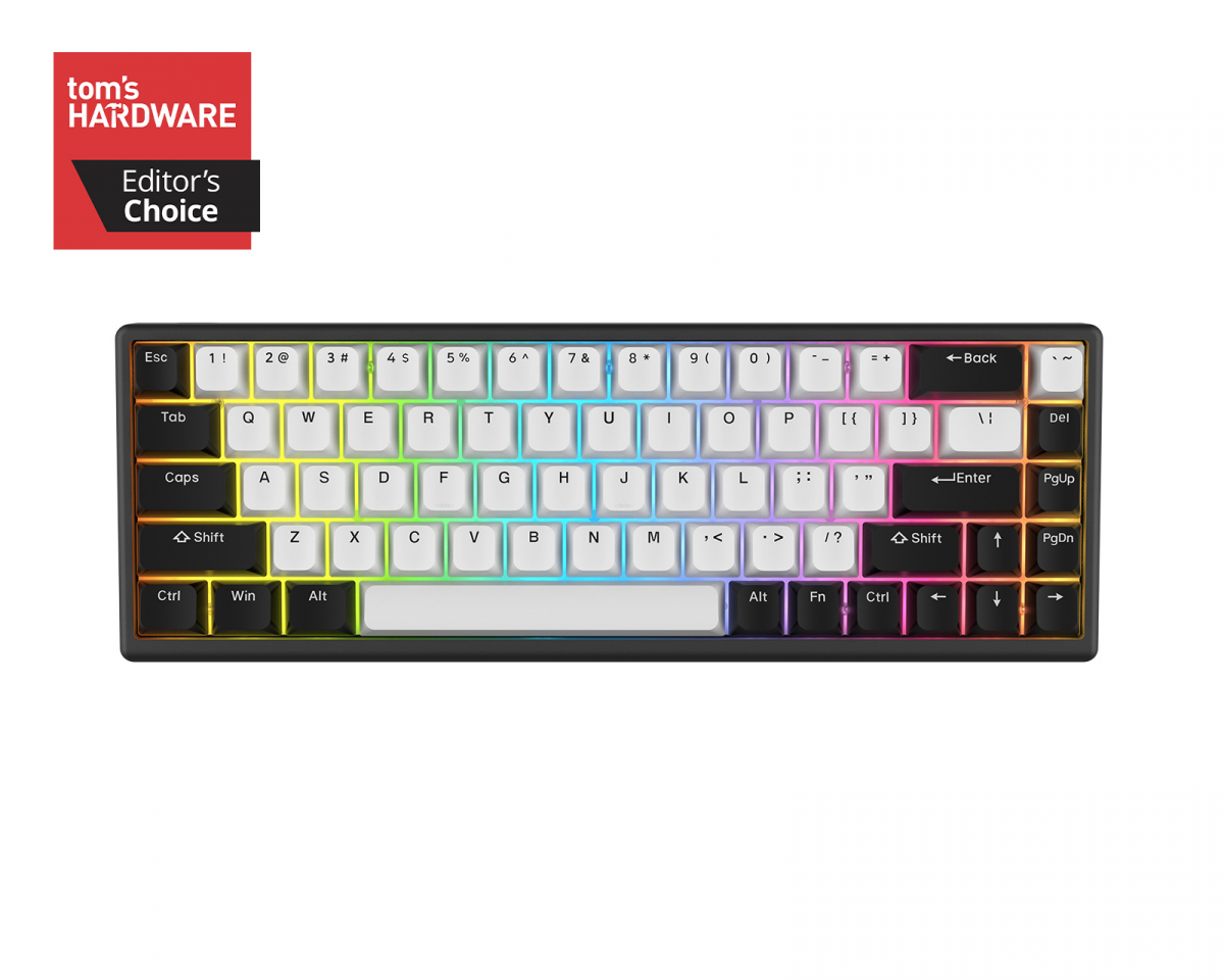 Arbiter Studio Polar 65 - Magnetic Gaming Keyboard - Neo Tokyo 