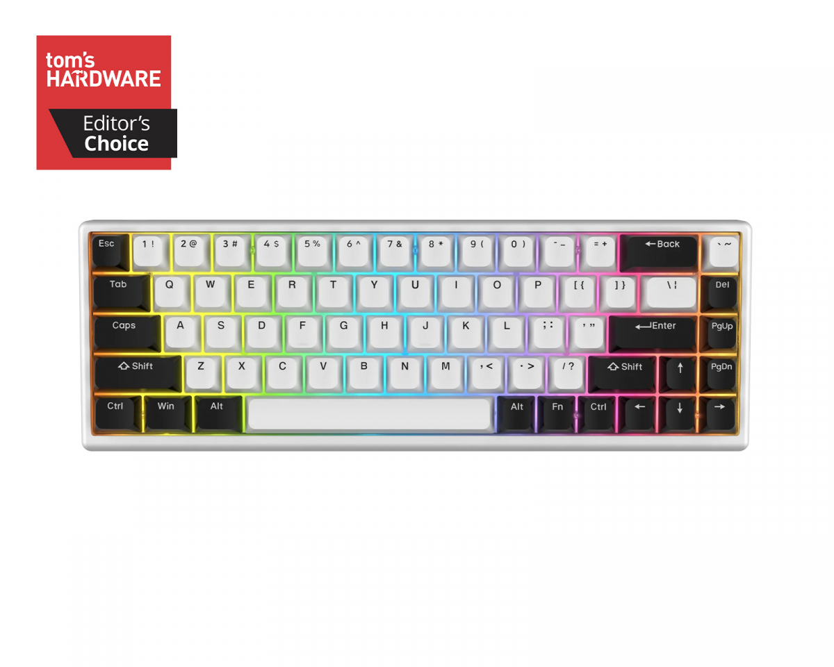 VXE ATK68 Magnetic Switch Keyboard [Hall Effect] - ANSI - White 