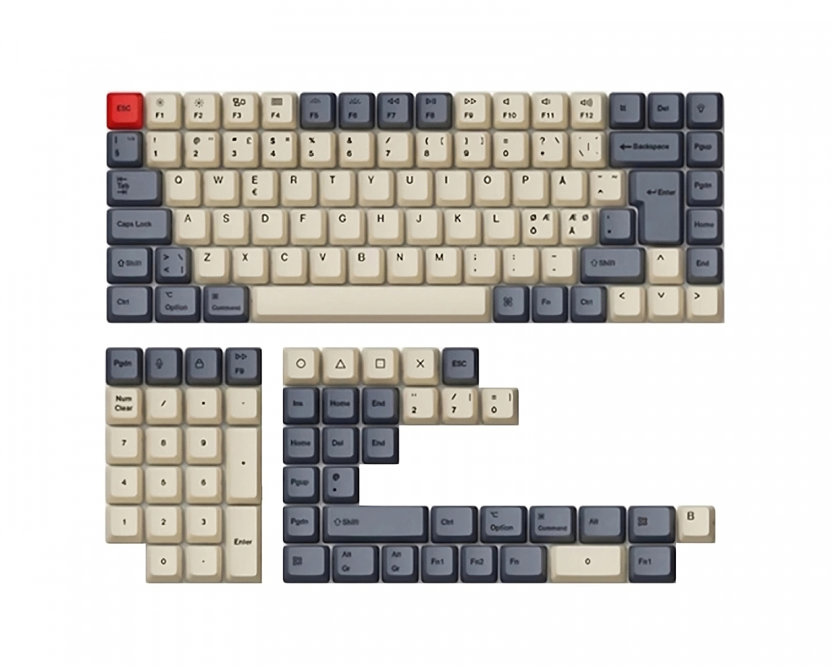 超美品】PBTfans Ronin 「BASE」「40s」セット【キーキャップ KBDfans