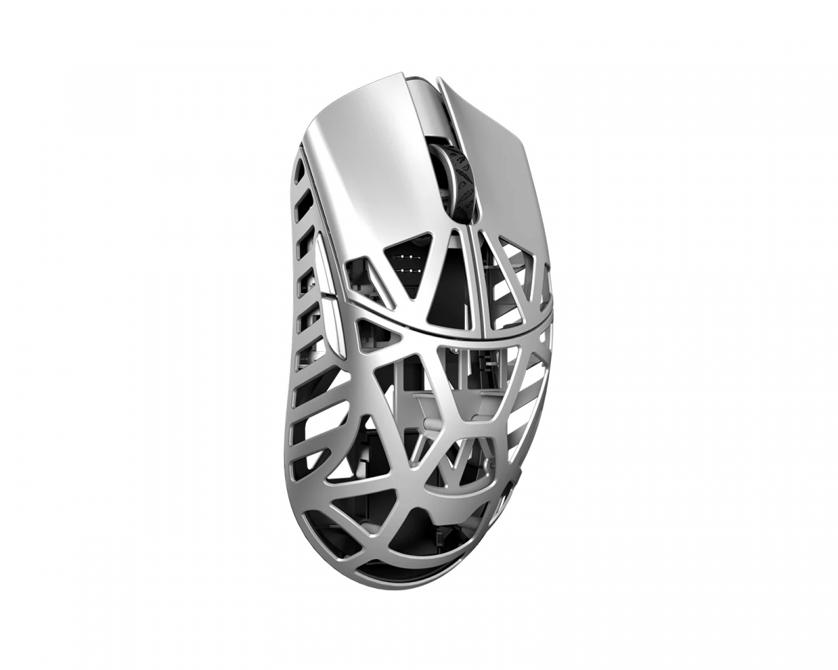 wlmouse beast x max 8K シルバー おまけつき WLMouse BEAST X Max Wireless Gaming Mouse - Metallic Silver [TTC