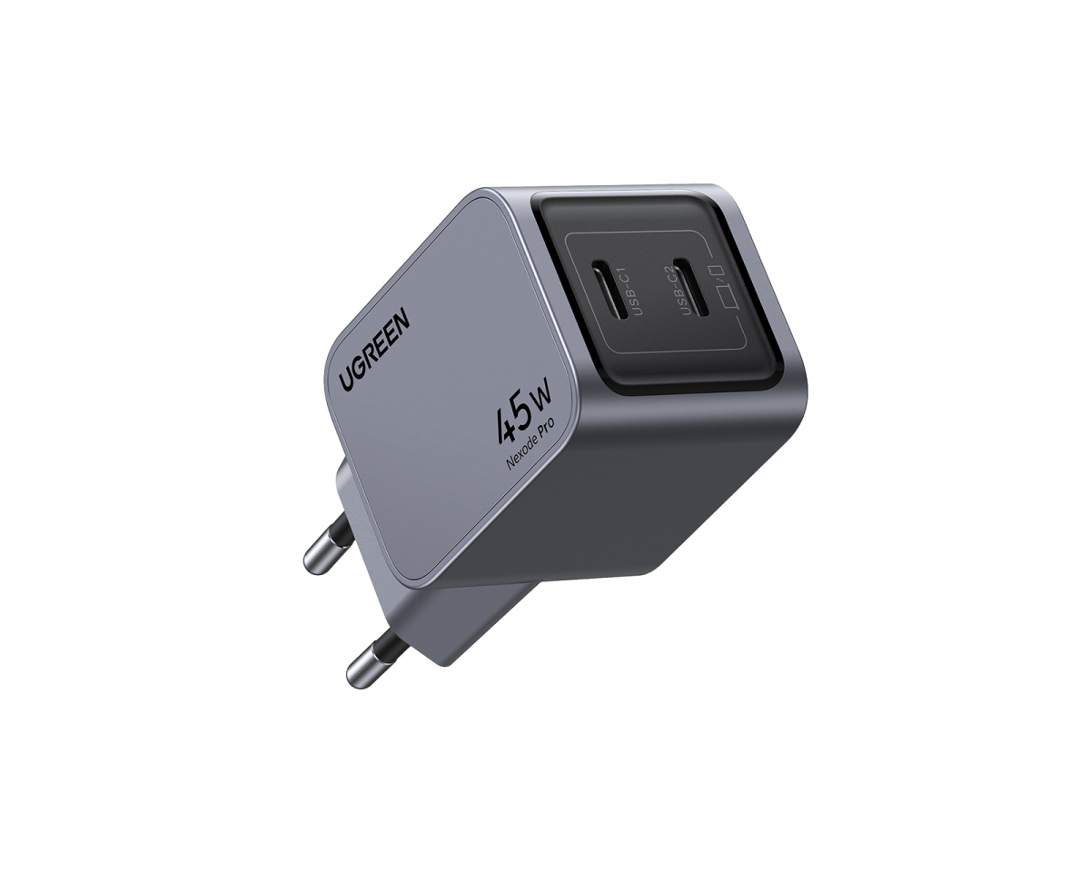 UGREEN Nexode Pro Dual USB-C Charger - 45W - MaxGaming.com