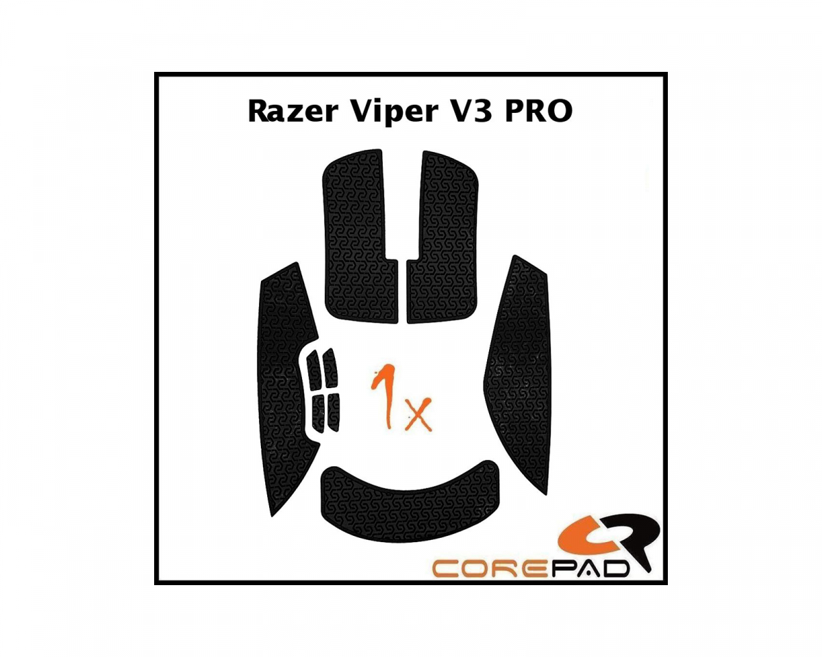 Superglide Glass Skates for Razer DeathAdder V3 Pro - White 