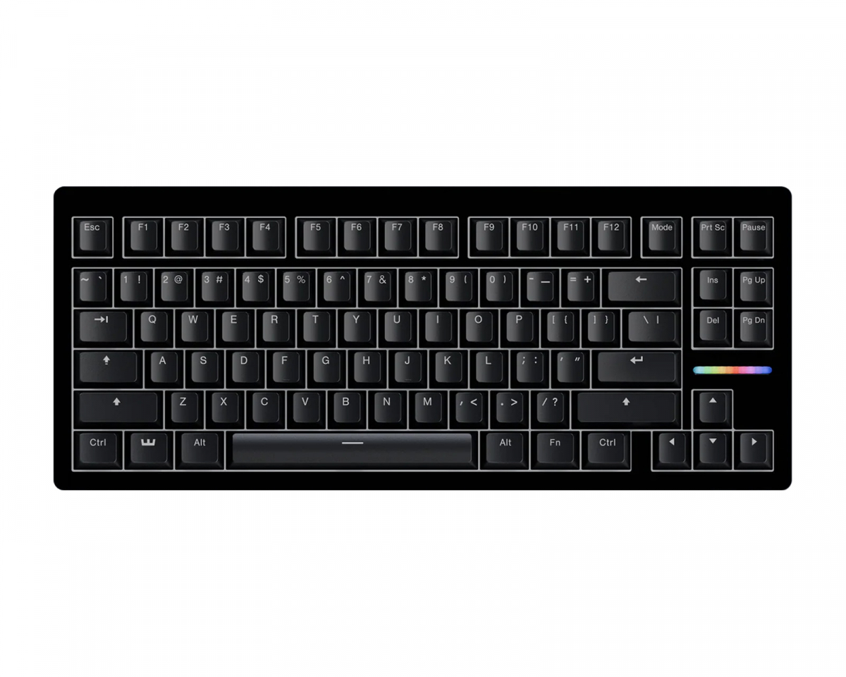 Wooting 80HE 80% Keyboard Zinc Alloy Black - ANSI