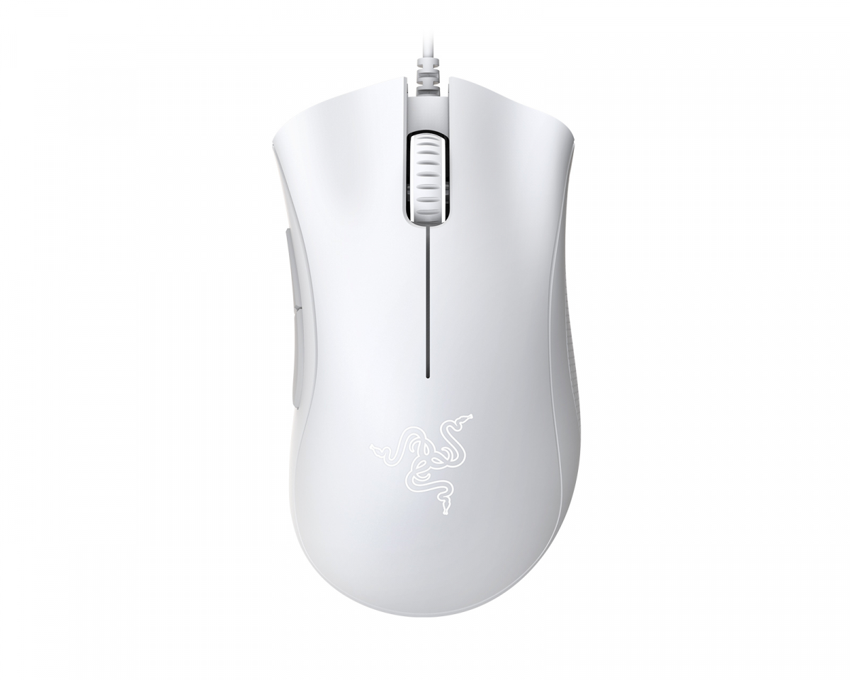 Razer DeathAdder Essential Gaming Mouse - White - MaxGaming.com