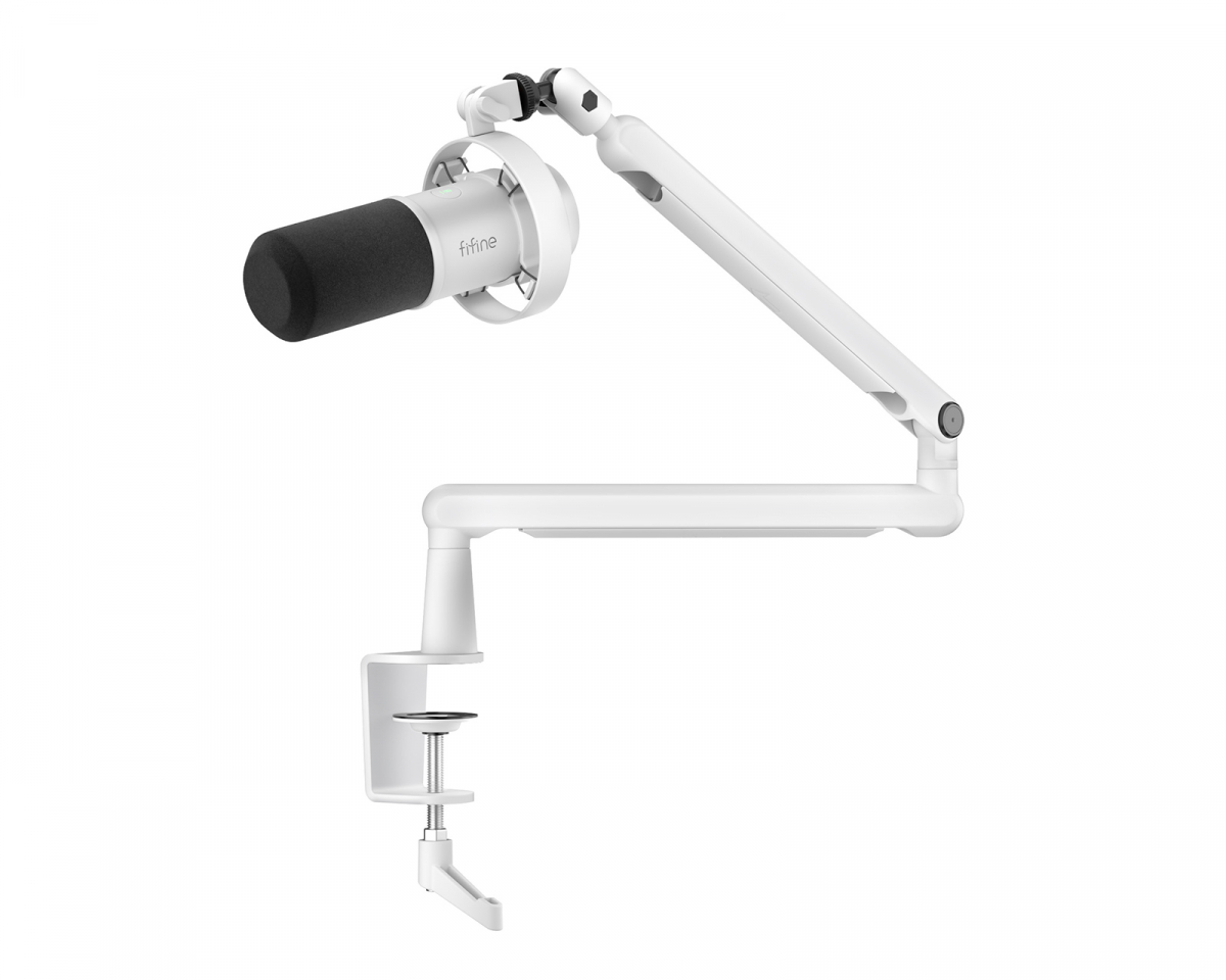 Fifine T688 Microphone Bundle - K688 - White - MaxGaming.com